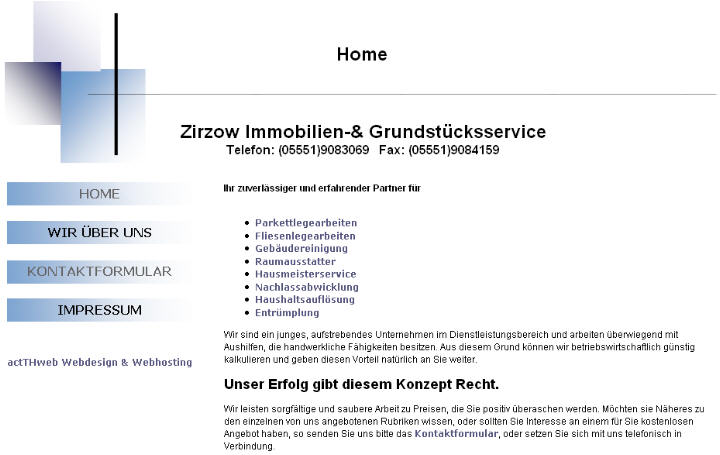 Zirzow Immobilien-& Grundstücksservice